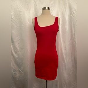 Red Body-con Dress